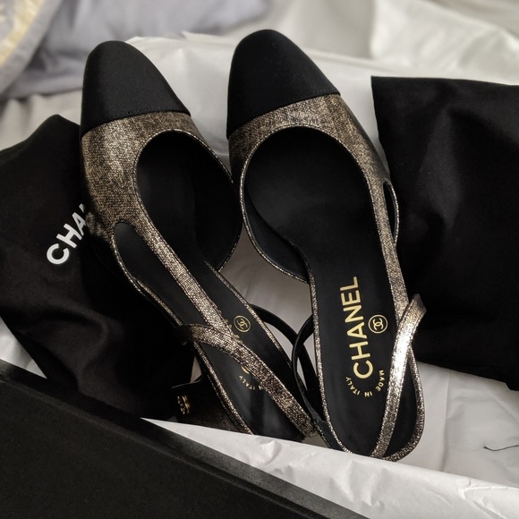 chanel slingback 2019